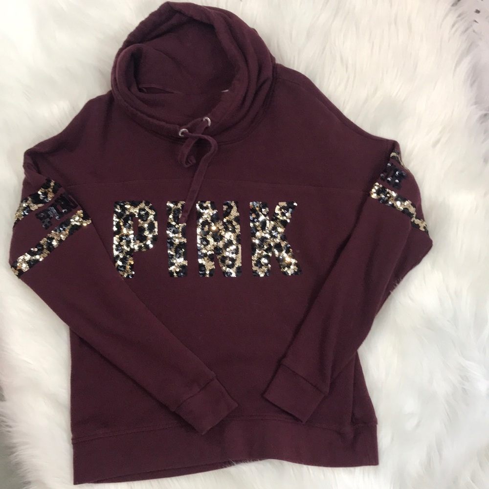 PINK Cowel neck